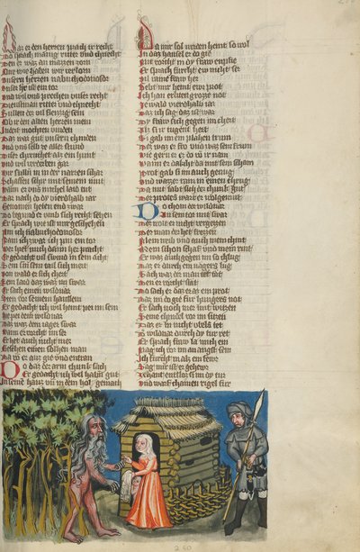 Nebuchadnezzar is Given Hospitality by a Family of Charcoal-Burners by Unbekannt Unbekannt